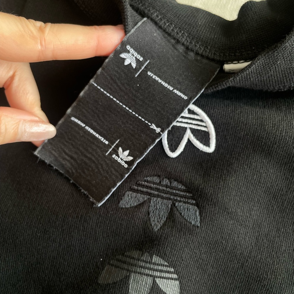 Limited Alexander Wang x Adidas Black Sweatshirt